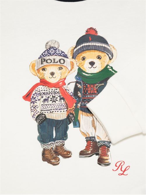 T-shirt neonato maniche lunghe RALPH LAUREN KIDS | 320956073001